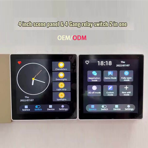 Tuya 6 Inch Touch Multifunction Smart Control Panel
