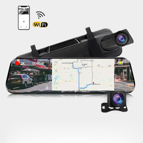 Cheap 10 Inch Stream Media Car DVR ,Full HD 1080P Rearview Mirror