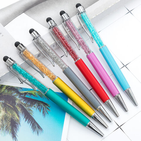 9 Pcs Ballpoint Pens Set Metal Crystal Diamond Pen Glitter Pen for  Journaling Black Ink Pretty Cute Pens Fancy Pens Gifts for Women Girls  Christmas