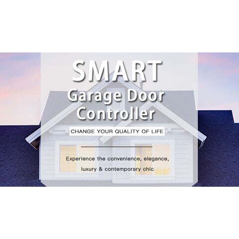 Tuya Smart Life WiFi Garage Door Controller Opener with Remote works with  Voice Control Alexa Echo Google Home