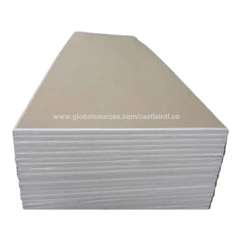 Placa de Gesso Acartonado (Drywall) de Alta Qualidade e Grande Procura para Construção a Seco for sale at factory direct price