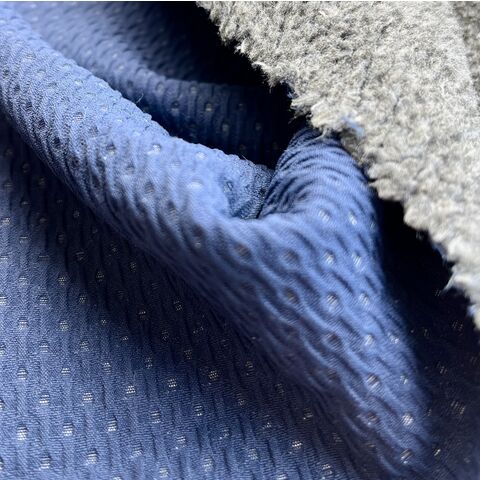 Doppellagiges Jacquard-Fleece-Gewebe mit 20% Graphengarn, Temperaturregulierung und Feuchtigkeitsmanagement for sale at factory direct price