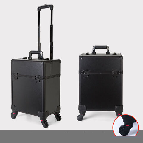 Chariot en aluminium professionnel cas maquillage cosmétiques - Chine  Valise Trolley en aluminium et l'aluminium de maquillage prix