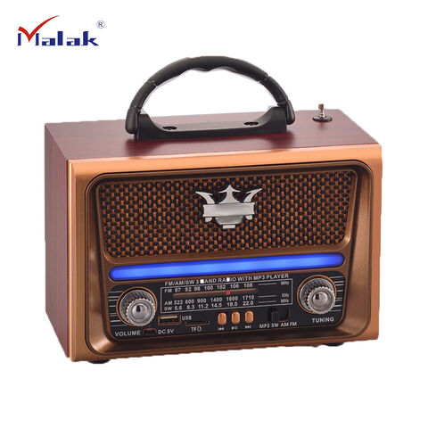 Auto Radio estilo RETRO lector USB - SD- Bluetooth