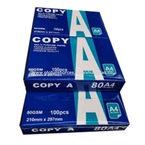 Copy Paper A4 80g White Copy Paper 500 Sheets a Pack Office A4 Printing  Paper - China A4 Paper, Copy Paper A4