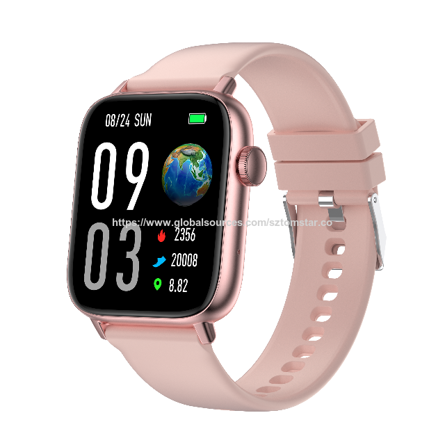 Smartwatch Fitness TS72 con Llamada BT y Detección de Presión Arterial - Reloj Inteligente Deportivo