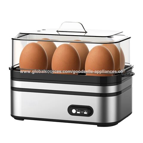 Buy Wholesale China Hard Boiled Medium Soft 6 Eggs Capacity Rapid Egg Cooker  Poacher Boiler & Egg Boiler at USD 3.45