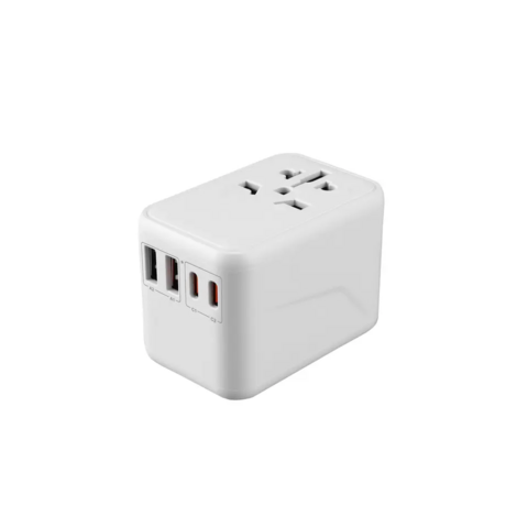 Adaptateur de voyage international 65W, adaptateur secteur mural, adaptateur universel mondial for sale at factory direct price