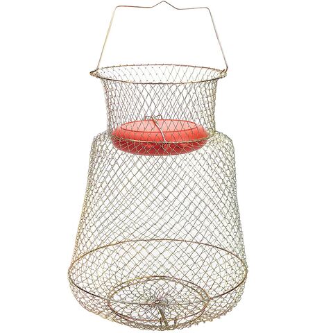 SiMbae Panier à poissons en fil d'acier galvanisé, maille de SiMbae Panier à poissons en fil d'acier galvanisé, maille de