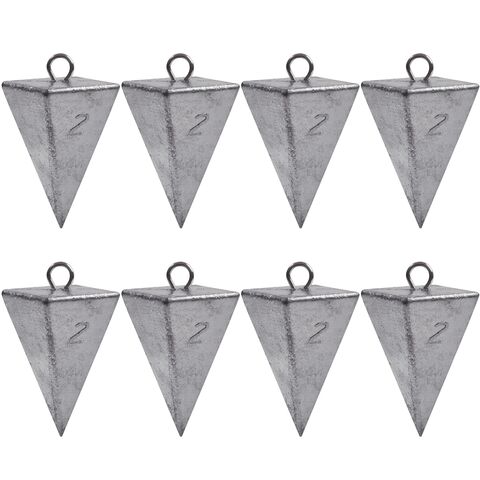 Factory Direct High Quality China Wholesale Ocean Saltwater Gear Tackle  Pyramid Fishing Equipment Accessories Triangular Weights Sinkers $0.08 from  Good Seller Co., Ltd (5)
