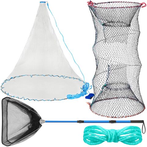 Cast Heavy Duty Sinker Portable Folded Lobster Crab Trap Fishing Nets,  Fishing, Net, Shade Net - Buy China Wholesale Fishing Net $4.4