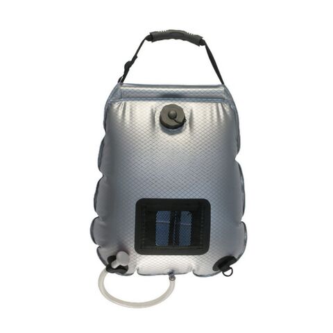 Vente chaude Nouveau design Douche d'été Chauffage solaire Camping Tuyau amovible Interrupteur marche/arrêt Sac d'eau extérieur for sale at factory direct price