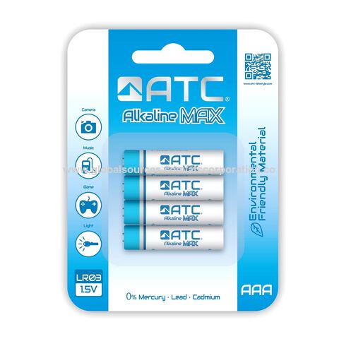 Buy Wholesale Hong Kong SAR Aaa Ultra Alkaline 4 Pack Battery Lr03 Oem ...