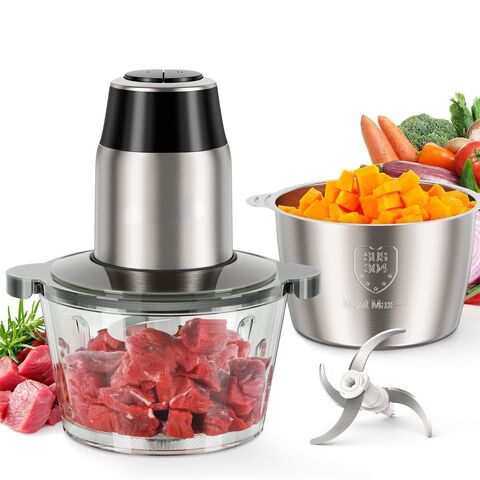 مفرمة طعام كهربائية قوية بموتور نحاسي 450 واط - معالج ومفرمة لحوم for sale at factory direct price
