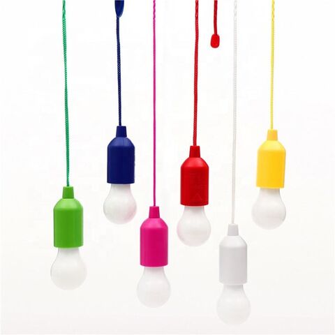 Indoor Outdoor Battery Operated Pull-rope Colorful Hanging Rope Portable  Home Tent Camping Lamp Led Pull Cord Light Bulb - China Wholesale New  Design High Quality Energy Saving Colorful Led $0.75 from Xiamen