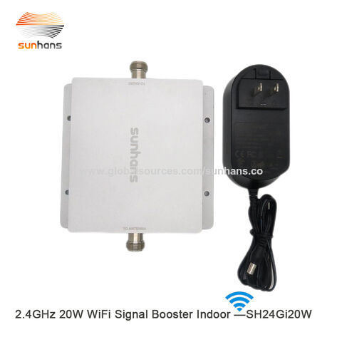 Achetez en gros Sunhans 2.4ghz 20w 43dbm Wifi Signal Booster Amplificateur  Bidirectionnel Intérieur Sh24gi20w Chine et Signal Booster à 436 USD
