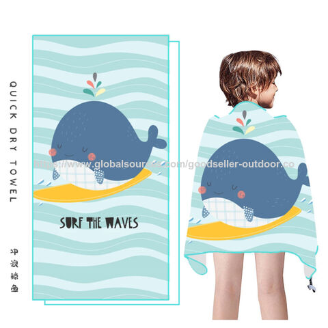 Serviette de plage pour piscine, voyage et bain pour garçons et filles, vente en gros d'usine for sale at factory direct price