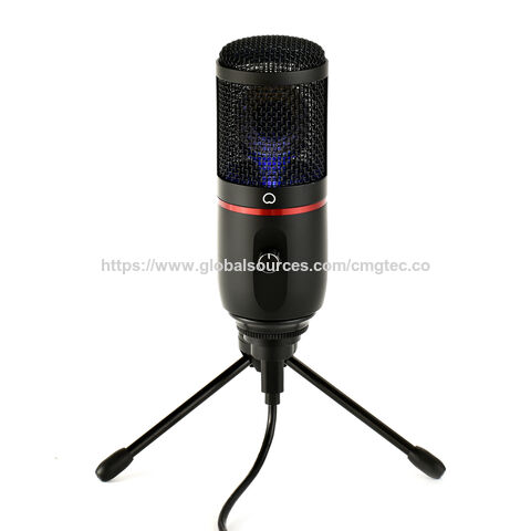 Micrófono USB, Micrófono de Condensador para PC, Micrófonos para Gaming, para Streaming, Podcasting, Grabación Vocal, Compatible con PC, MAC for sale at factory direct price