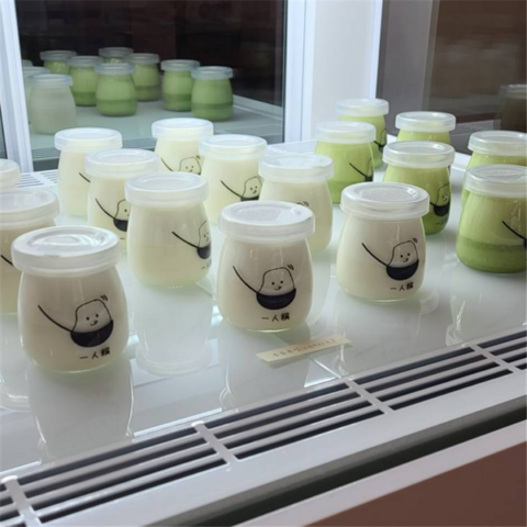Yogurt Jars 6 Pieces Jars With Lid Mason Jar For Pudding Milk