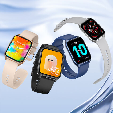 1,96 Zoll HD-Display Herzfrequenz Blutdruck Smart Fitness Tracker Armband Sport Smartwatch mit Single-Chipsatz