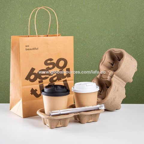  4 Pieces Coffee Neoprene Cup Holder Reusable Cup