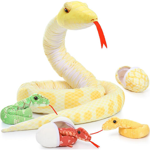 Serpiente de simulación Toys De Peluche De Serpiente Juguete Suave Peluche  De Peluche De Peluche De Fanmusic Serpiente de simulación