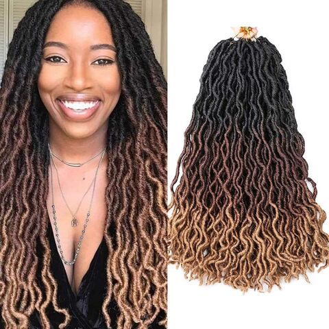 Bulk Buy China Wholesale Gypsy Faux Locs Wavy Crochet Hair Curly Soft ...