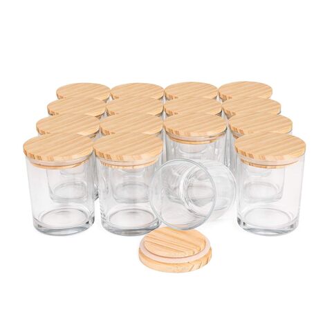 Bulk Buy China Wholesale Wholesale Luxury 6oz 8oz 9oz 10oz 12oz Clear  Candle Jars Vessels Glass Candle Containers With Lid For Scented Candles  $0.25 from Zibo Yude Glassware Co., Ltd.