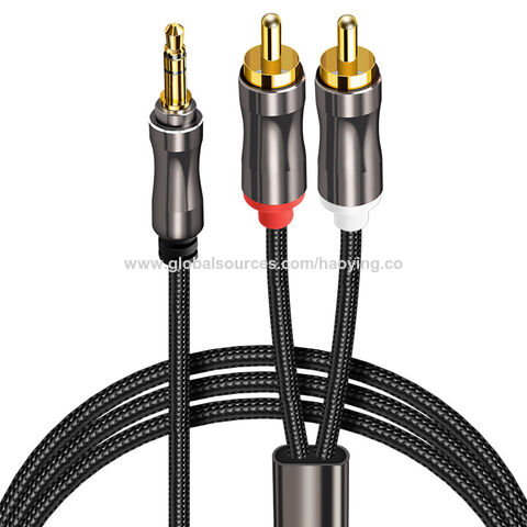 Compre Cable De Subwoofer De Audio Rca (15 Pies, Doble Blindado