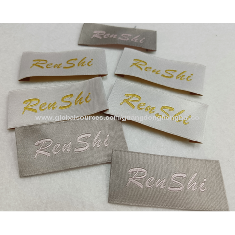 Factory High Quality Sew in Fabric Labels Private Label Clothing Labels for  Clothes - China Label and Woven Label price