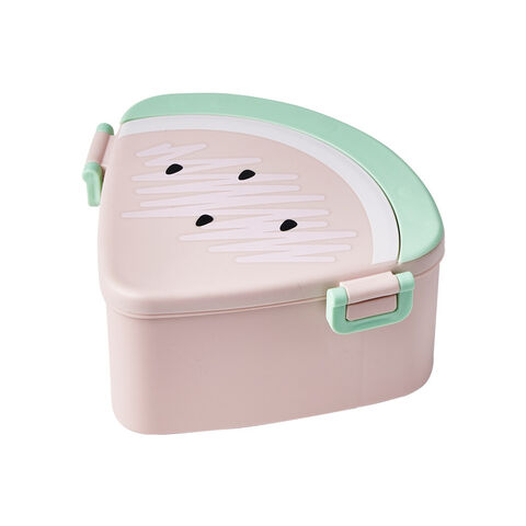 Cartoon Lunch Box For Girls School Kids Plastic Picnic Bento Box Microwave  Food Box With Compartment Storage Salad Containers
