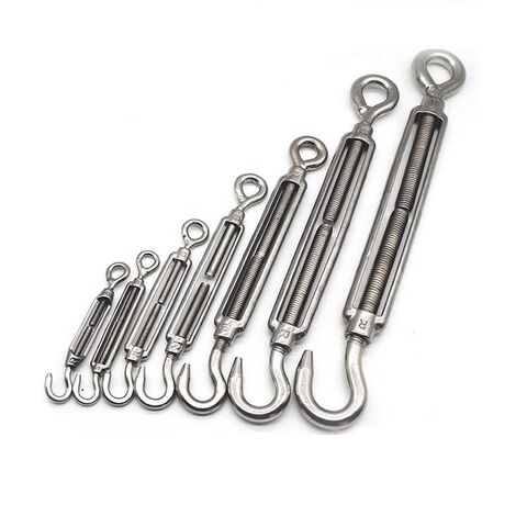 304 Stainless Steel Hook And Eye Turnbuckle Wire Rope
