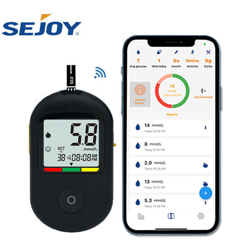 Sejoy Household Medical Devices Glucometre Diabetes Testing Machine Glucometer Blood Glucose MeterPopular for sale at factory direct price