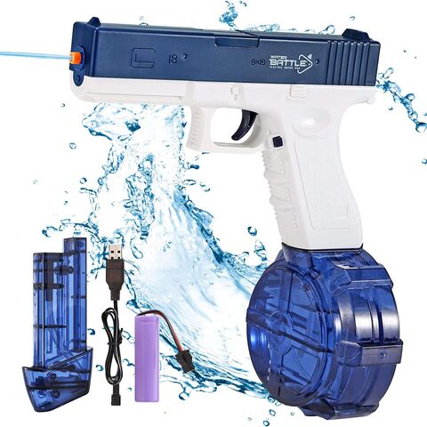 6 PCs 7 Water Gun, Water Gun for Kids, Water Squirt Gun Toy , Shoots 20  Feet