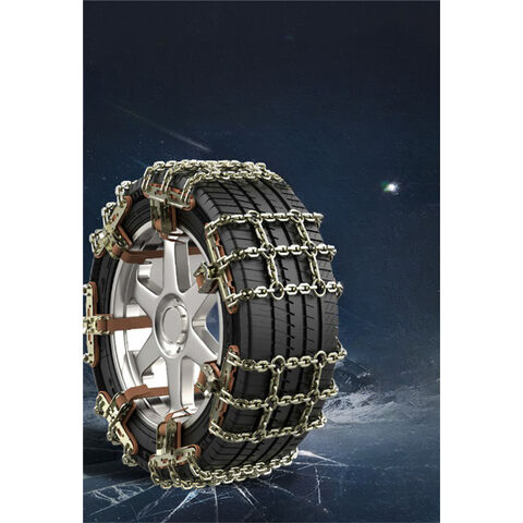 Verstellbare Anti-Rutsch-Schneeketten für LKW, SUVs, PKW, Limousinen und Automobile. Vollständiger Schutz, verbreiterte Ausführung für Pickups. Schneeketten für Reifen. for sale at factory direct price