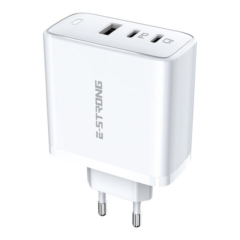 UGREEN USB C Charger 65W, 3 in 1 PD Fast Wall Charger for iPhone, iPad,  MacBook, Galaxy, White 