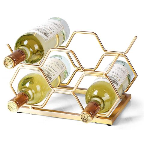 Small standing wine discount rack