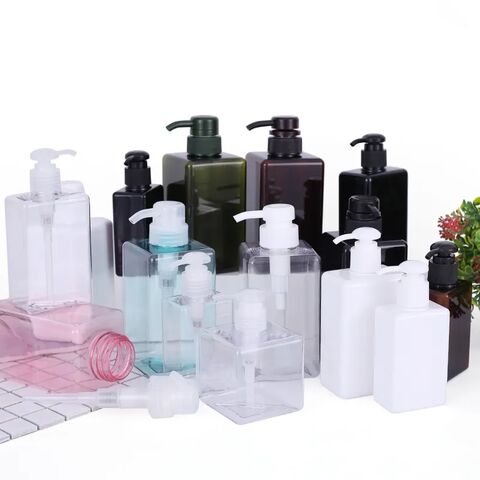 450ml Green Lotion Pump Cosmetics Biodegradable Square Shampoo Bottles Dispenser Liquid Soap Packaging Plastic Shampoo Bottle  $0.4 - Wholesale China Lotion Bottle at Factory Prices from Skylark Network Co., Ltd. | Globalsources.com