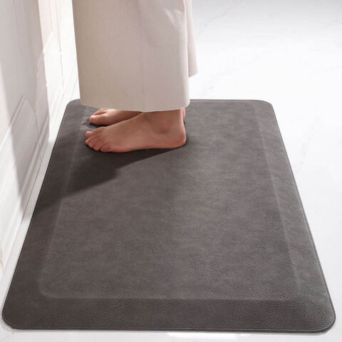 2022 New Design Pu Standing Foot Mat Waterproof Anti-fatigue Mat ...
