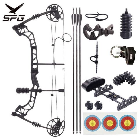 Spg Compound Bow Archery Hunting Bows And Arrow Set Stabilizer Sight Quiver  Rest Target D-loop 35-70 Lb Metal Training Equipment - Buy China Wholesale  Compound Bow $145.99