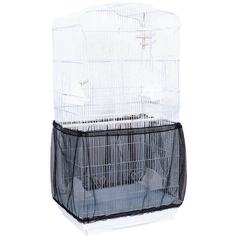 Seed Catcher Skirt Mesh for Bird Cages 822W Prevue Small White - Windy City  Parrot