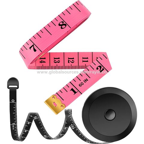Measuring Tape For Body, 150cm/60inch Soft Retractable Tape Measure For Body  Sewing Fabric Tailor Cloth Craft Measurement Tape(white Dots)