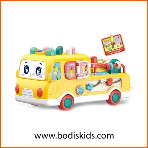 Bus de jouet électronique, bus de jouet pour enfants, lumière