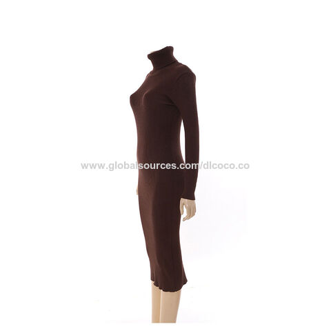 Buy Wholesale China Women's Autumn Warm Sexy High Neck Tight Wool