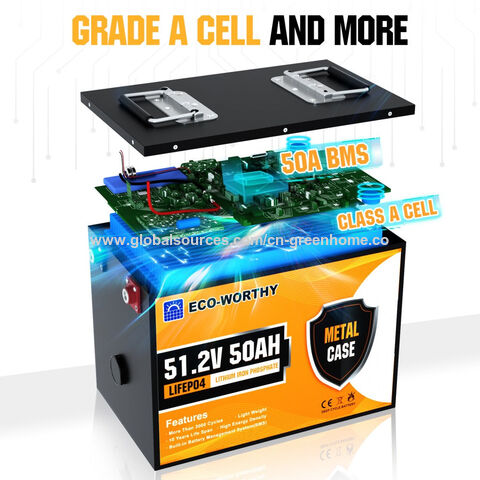 Buy Wholesale China Lifepo4 48v 50ah Lithium Iron Phosphate Battery ...