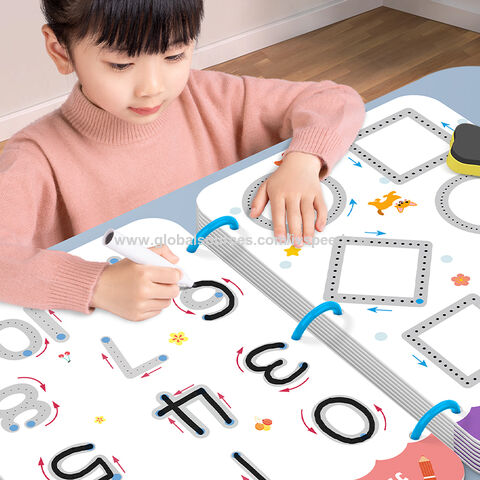 Factory Direct High Quality China Wholesale Wholesale Kids Learning Aids  New Enhanced Focus Tracing Pen Control Number Alphabet Post Children's  Reusable Writing Exercise Book $3 from Wenzhou Start Wimet Co.,Ltd.