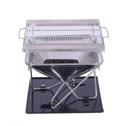 Réchaud de Camping Pliable Portable en Acier Inoxydable pour Barbecue à Prix Discount for sale at factory direct price