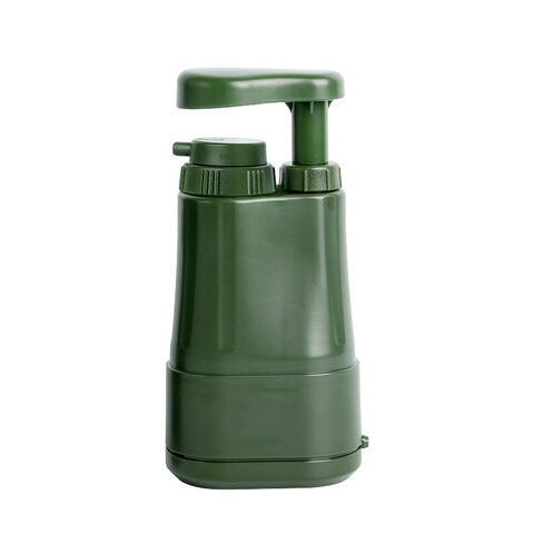 Purificateur d'eau portable de sécurité pour le camping en plein air avec filtration à trois niveaux ABS - Prix réduit for sale at factory direct price