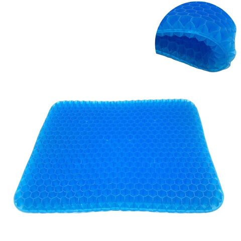 Gel Seat Cushion Breathable Hip Pain Honeycomb Design Chair Cars