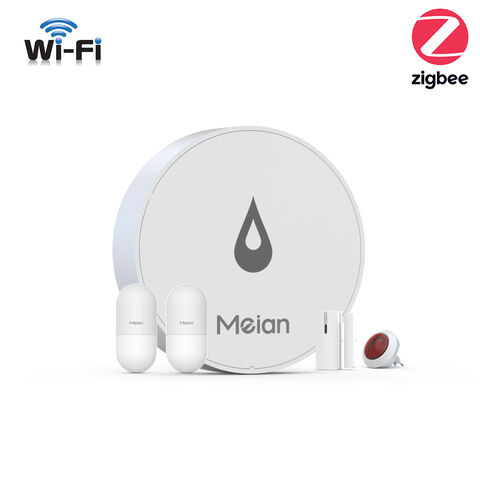 Venta al por mayor inteligente TUYA impermeable WIFI inteligente Sensor de fugas de agua
